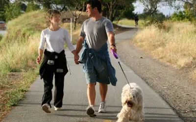 Going For Short Walks Can Improve Blood Sugar & Blood Pressure